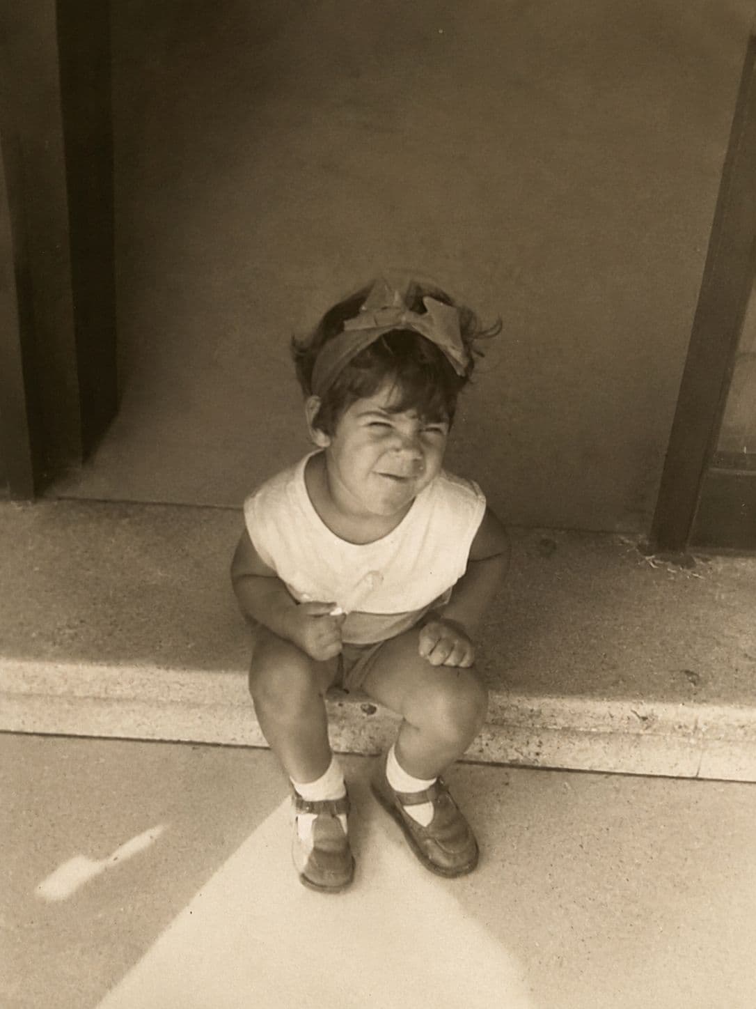 Kinderfoto von Cinthya in Cojímar, Havanna.